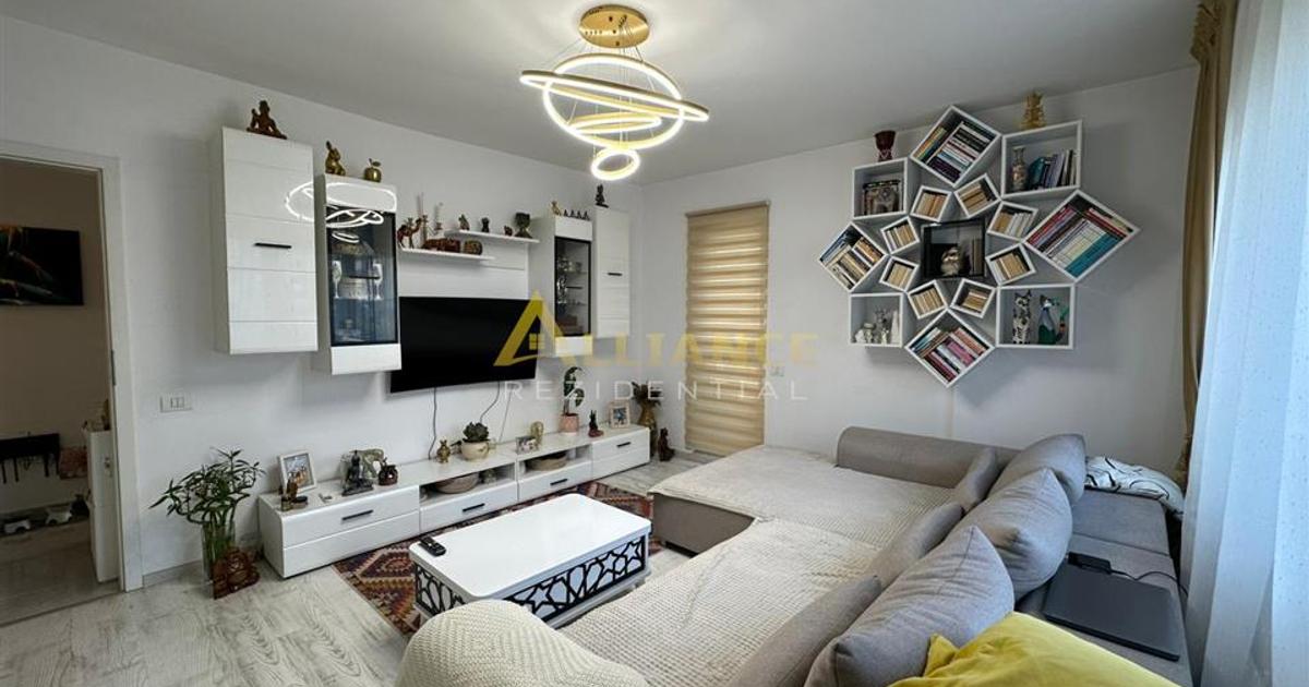 Apartament decomandat cu 2 camere în zona Central, Popești-Leordeni