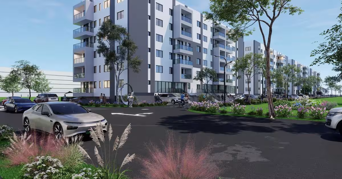 Apartament decomandat cu 2 camere în zona Est, Popești-Leordeni