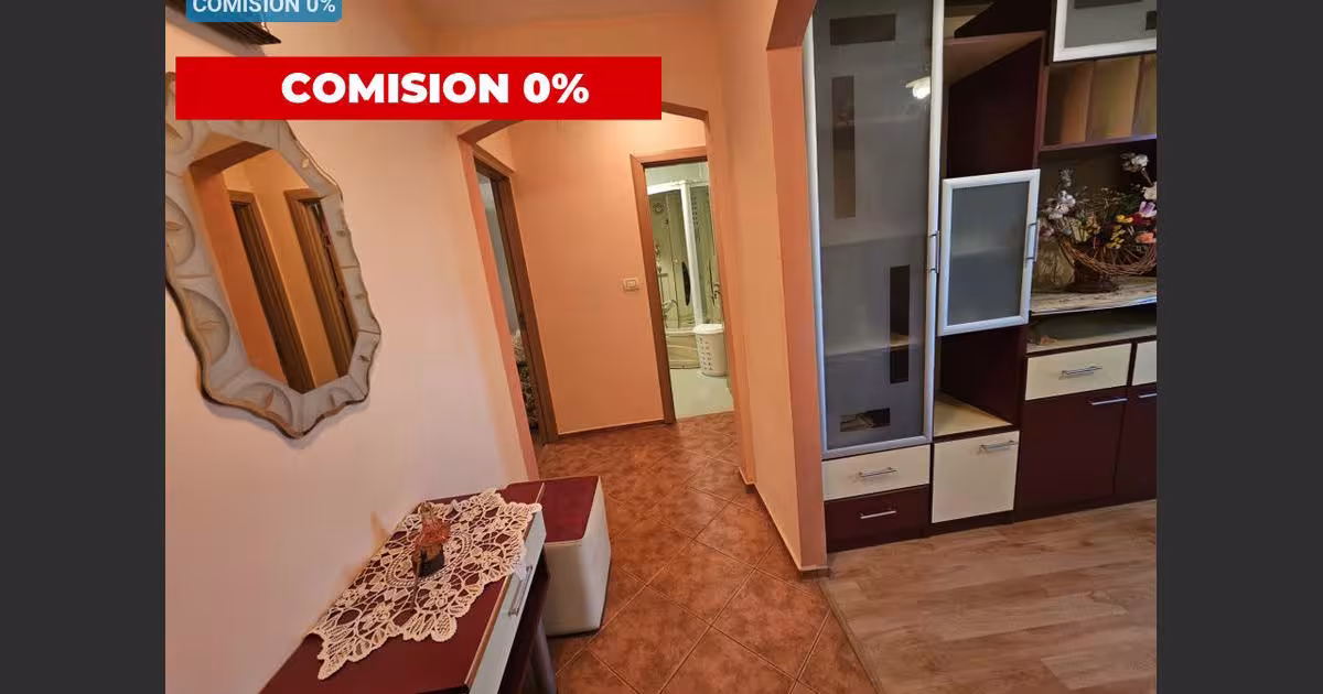 Apartament 54 mp cu 2 camere în Roman
