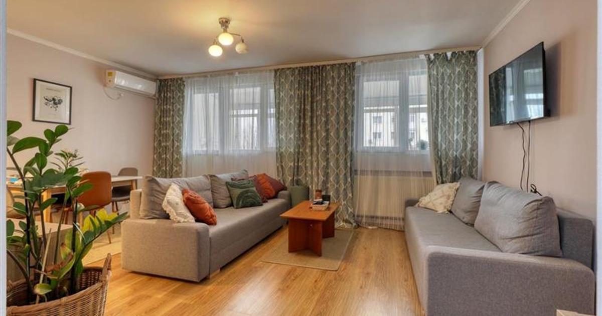 Apartament semidecomandat cu 2 camere în zona Dorobanți, Sector 1