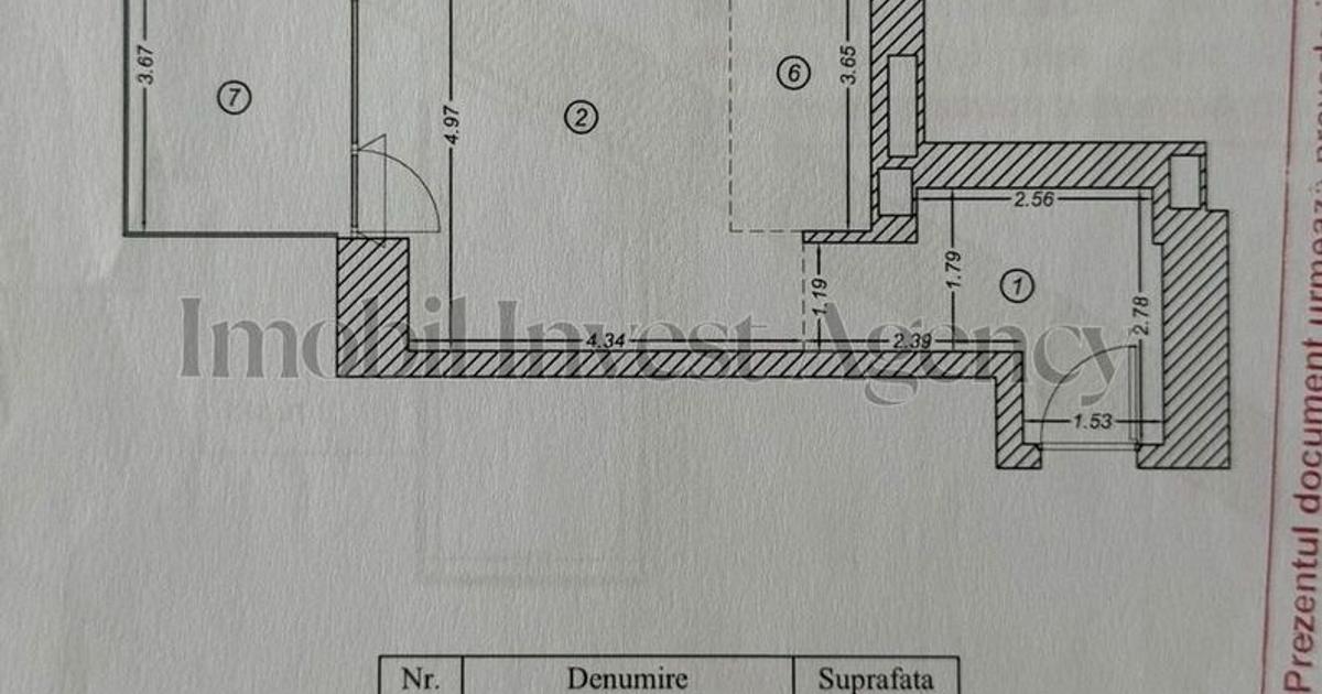 Apartament semidecomandat cu 2 camere în zona Floreasca, Sector 1