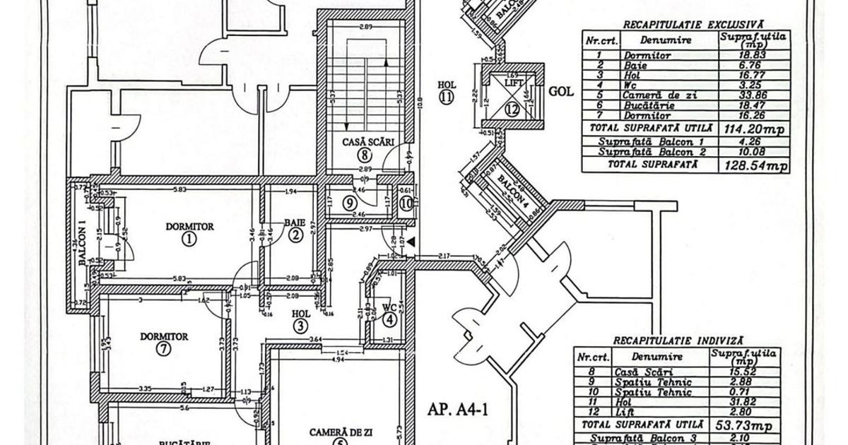Apartament decomandat cu 3 camere în zona Herăstrău, Sector 1