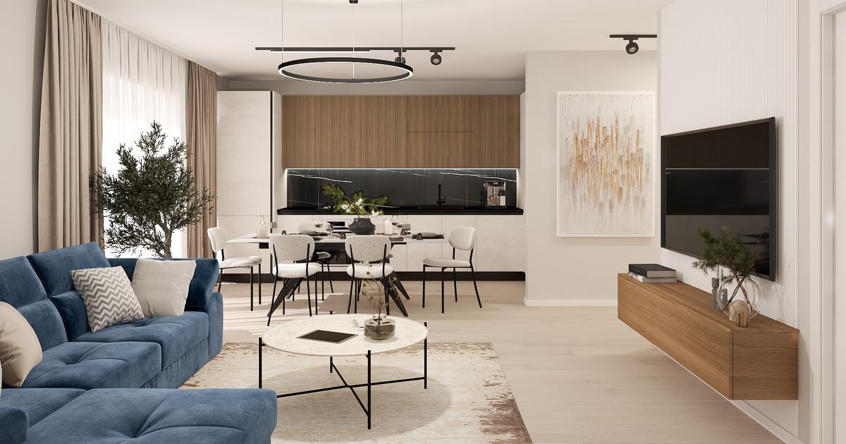 Apartament decomandat cu 3 camere în zona Pipera, Sector 1