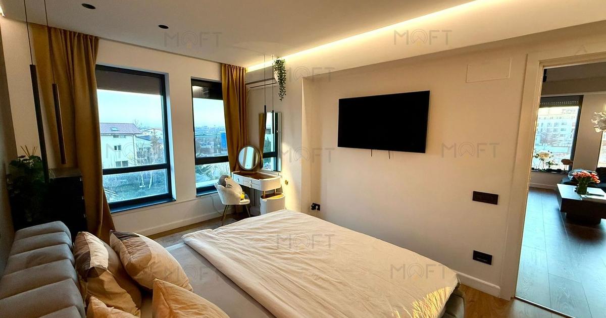 Apartament semidecomandat cu 3 camere în zona Pipera, Sector 1