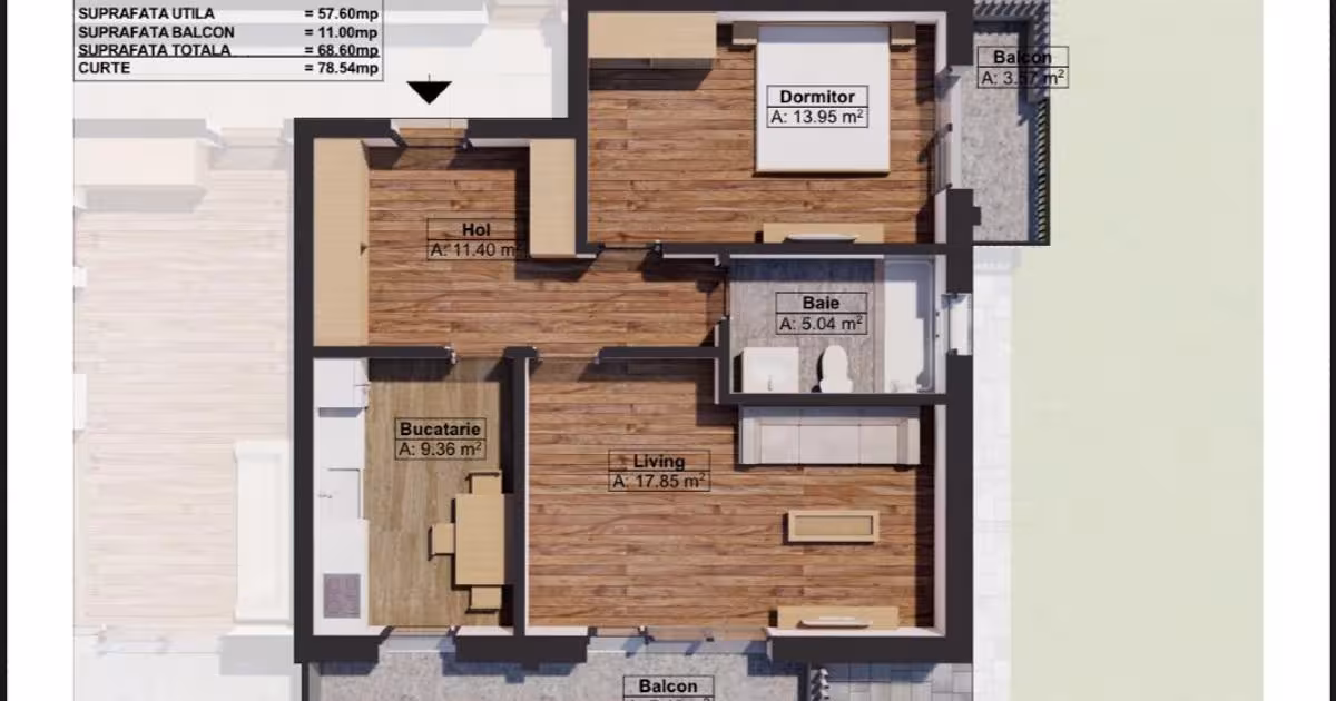 Apartament decomandat cu 2 camere în zona Colentina, Sector 2