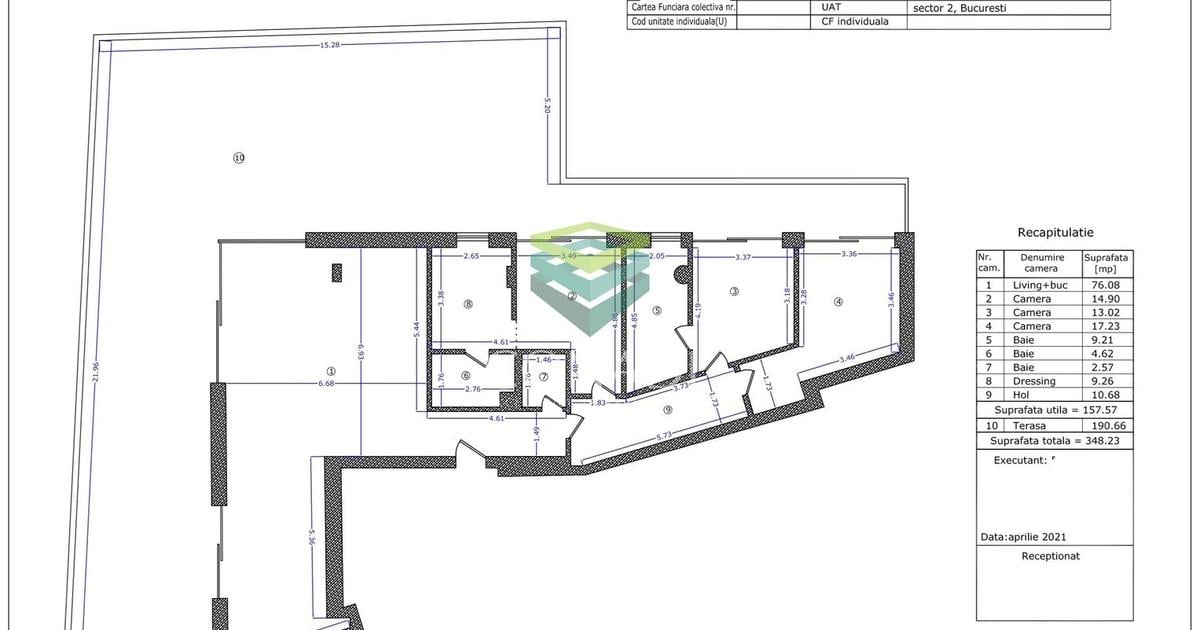 Apartament decomandat cu 5 camere în zona Dacia, Sector 2