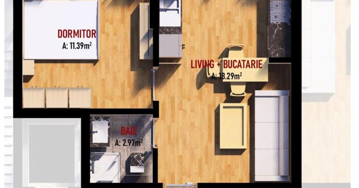 Apartament decomandat cu 2 camere în zona Fundeni, Sector 2