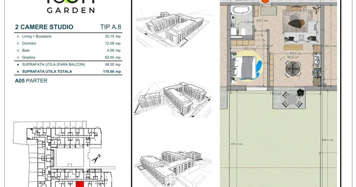 Apartament decomandat cu 2 camere în zona Moșilor, Sector 2