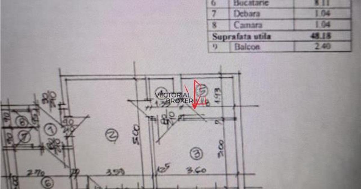 Apartament semidecomandat cu 2 camere în zona Moșilor, Sector 2