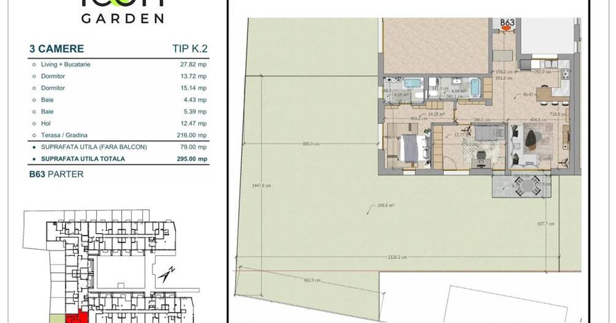 Apartament decomandat cu 3 camere în zona Moșilor, Sector 2
