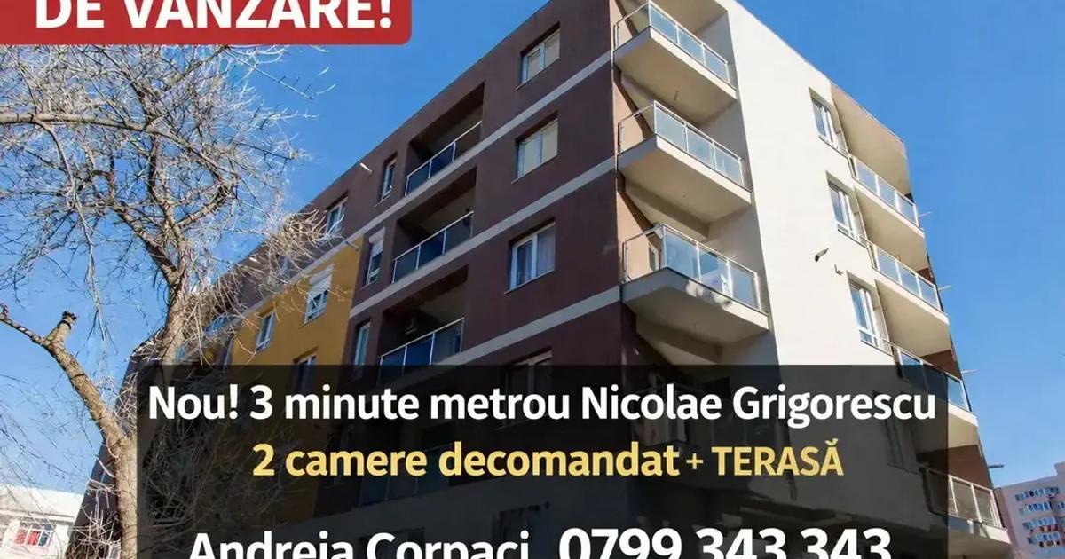 Apartament decomandat cu 2 camere în zona Nicolae Grigorescu, Sector 3