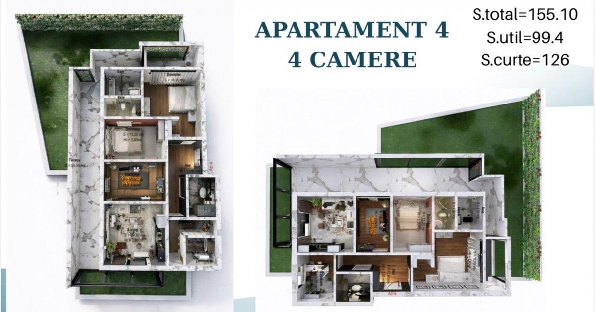 Apartament decomandat cu 4 camere în zona Theodor Pallady, Sector 3