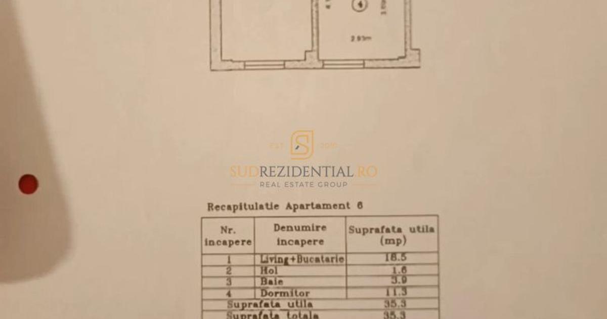 Apartament semidecomandat cu 2 camere în zona Apărătorii Patriei, Sector 4