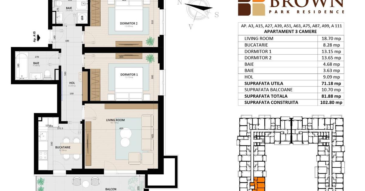 Apartament decomandat cu 3 camere în zona Berceni, Sector 4