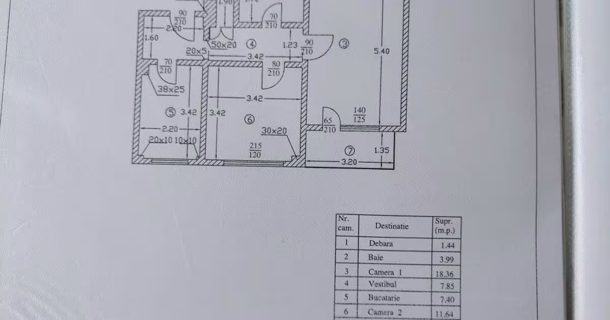 Apartament decomandat cu 2 camere în zona Gorjului, Sector 6