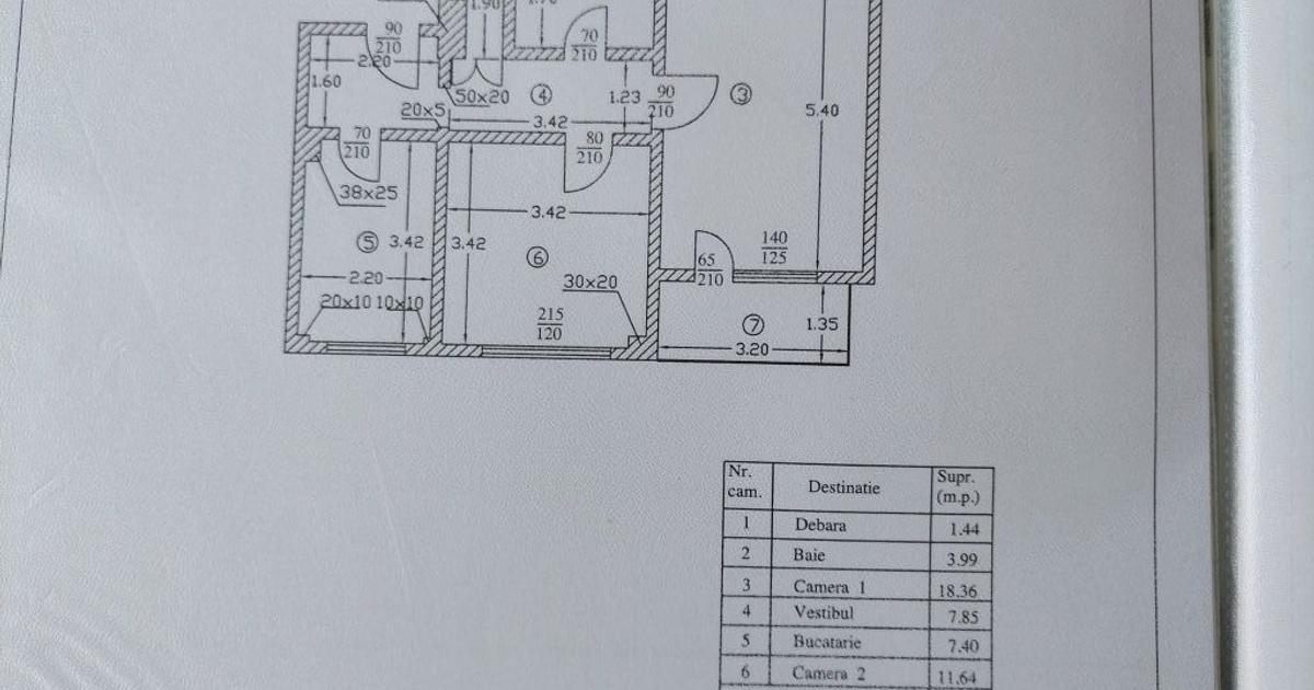 Apartament decomandat cu 2 camere în zona Gorjului, Sector 6