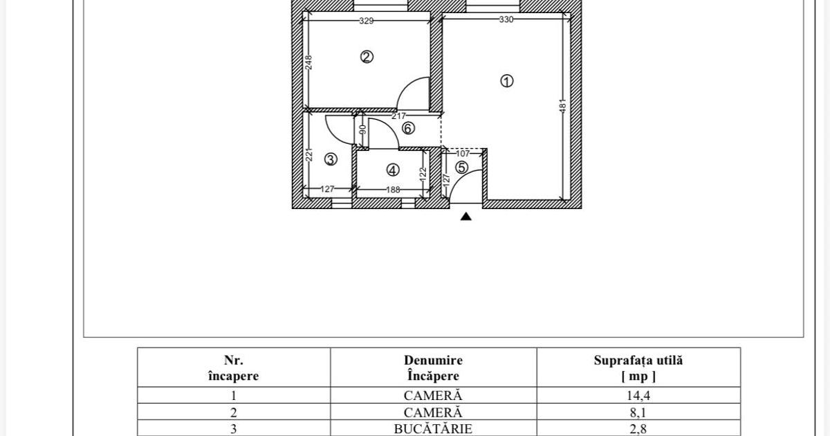 Apartament decomandat cu 2 camere în zona Militari, Sector 6