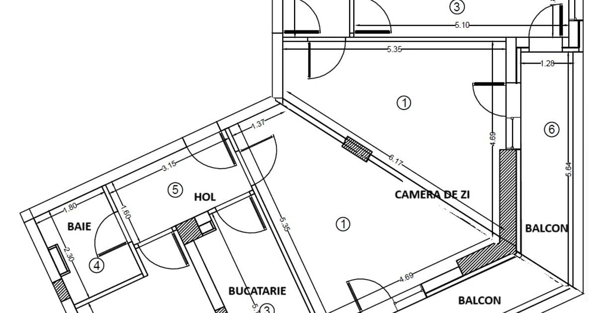 Apartament decomandat cu 3 camere în zona Militari, Sector 6