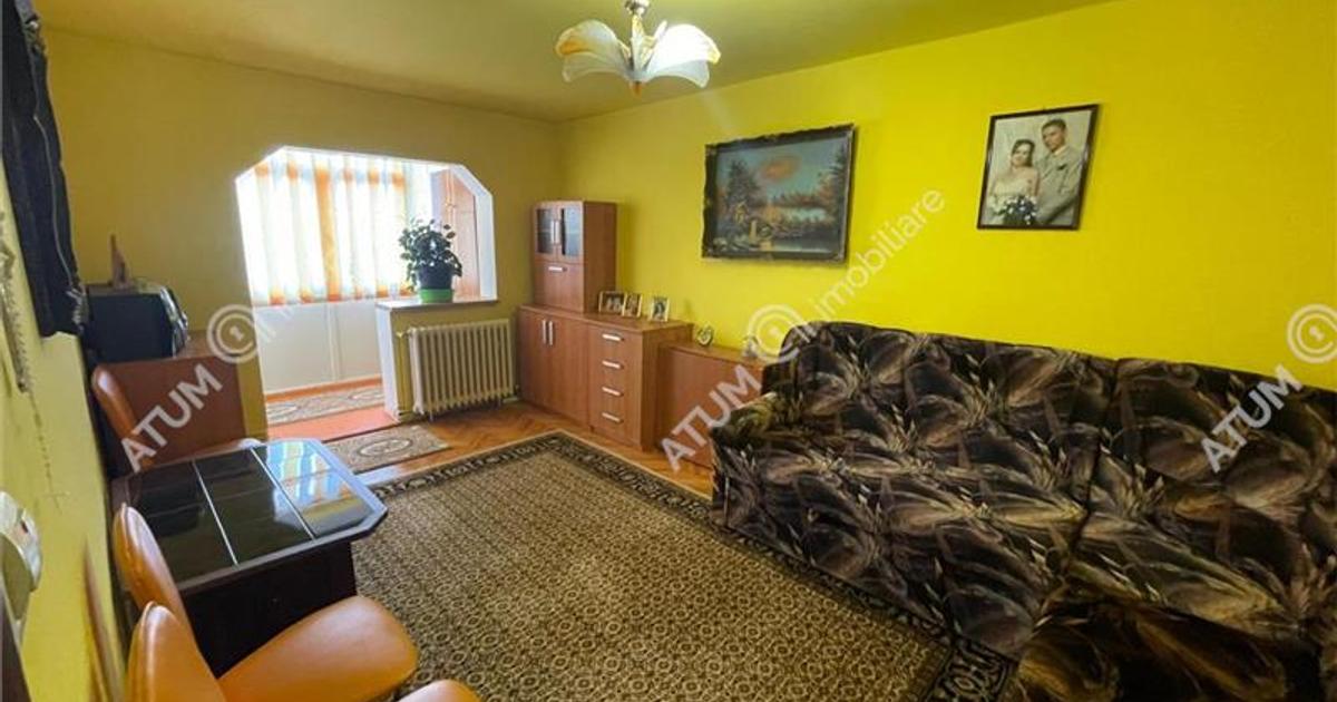 Apartament decomandat cu 3 camere în zona Aeroport, Sibiu