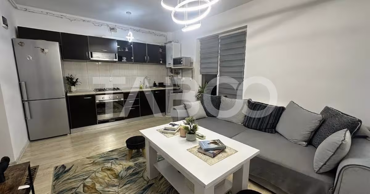 Apartament semidecomandat cu 2 camere în zona Gușterița, Sibiu