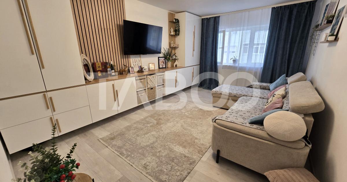 Apartament decomandat cu 2 camere în zona Vasile Aaron, Sibiu