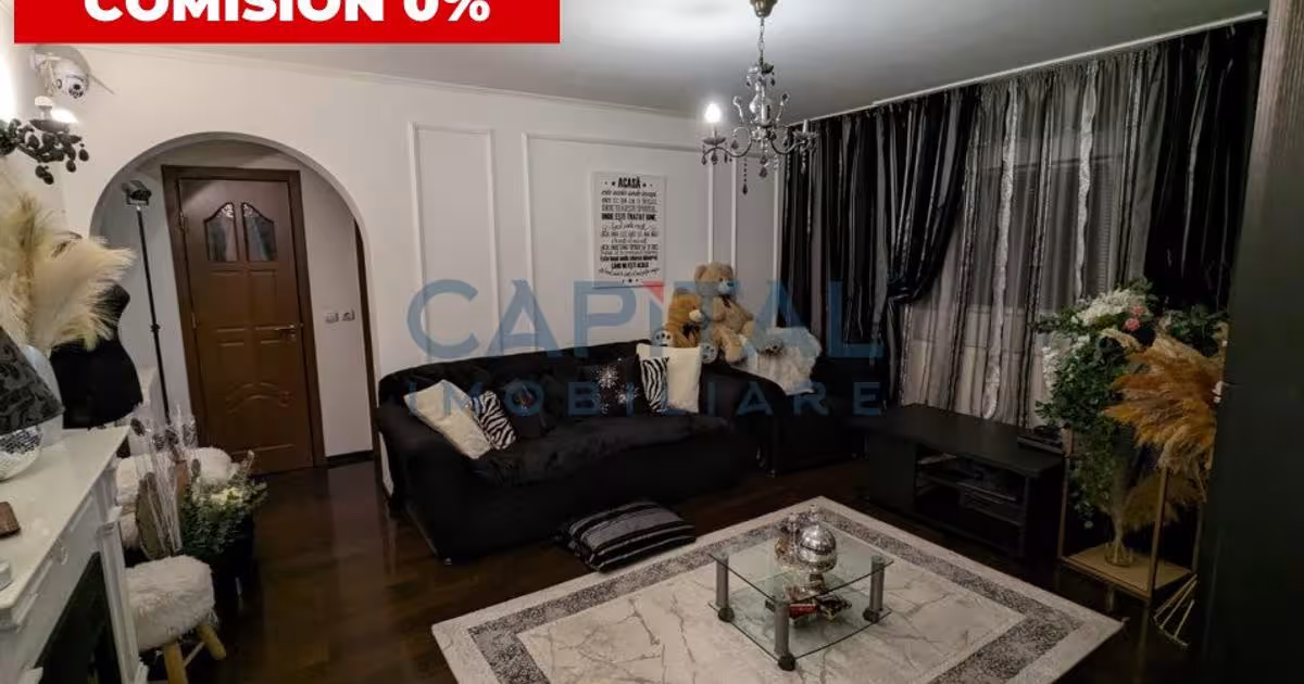 Apartament decomandat cu 2 camere în zona Policlinica, Suceava