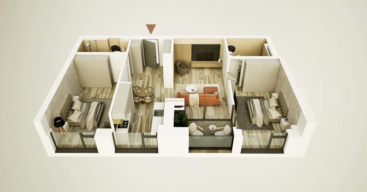 Apartament decomandat cu 3 camere în zona Central, Timișoara