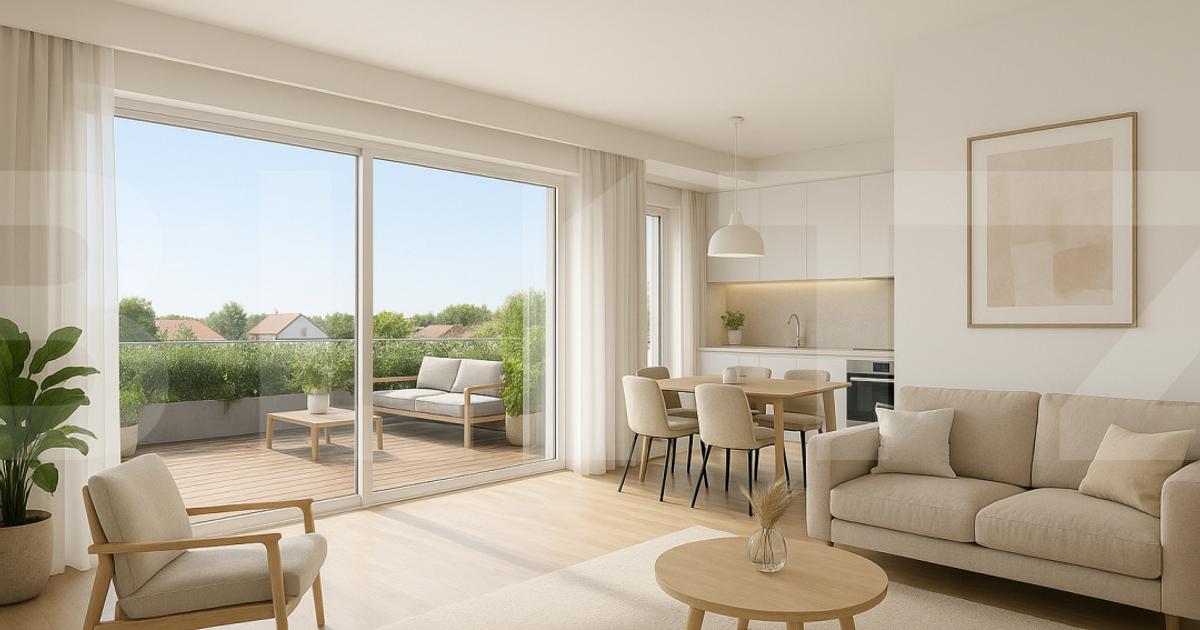 Apartament decomandat cu 3 camere în zona Ciarda Roșie, Timișoara