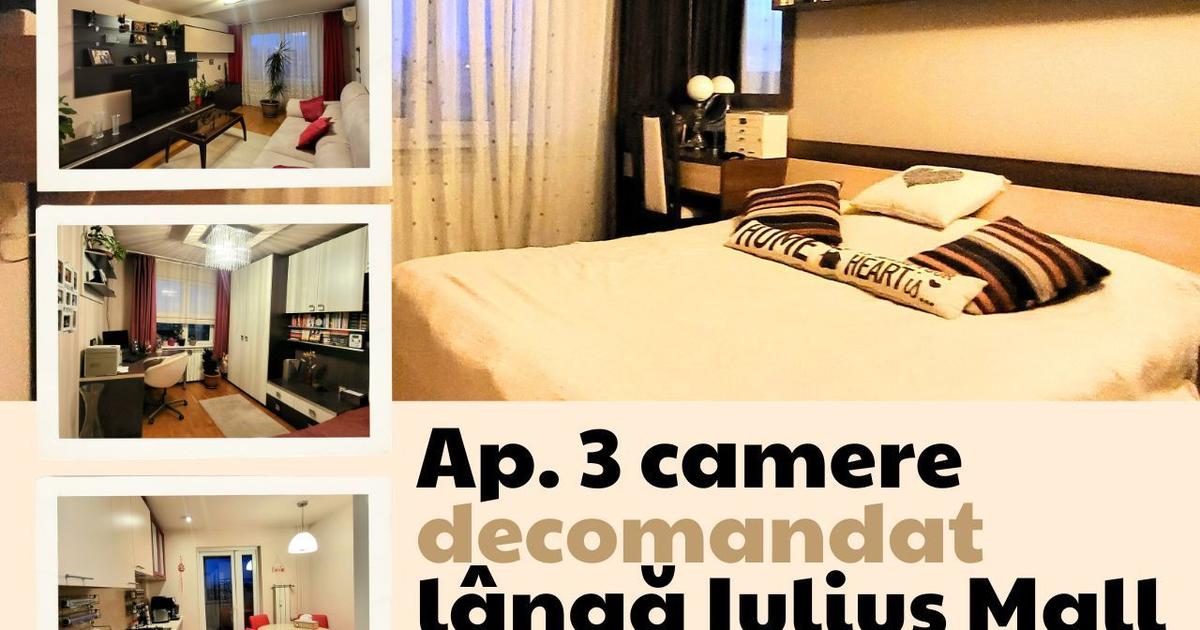 Apartament decomandat cu 3 camere în zona Circumvalațiunii, Timișoara