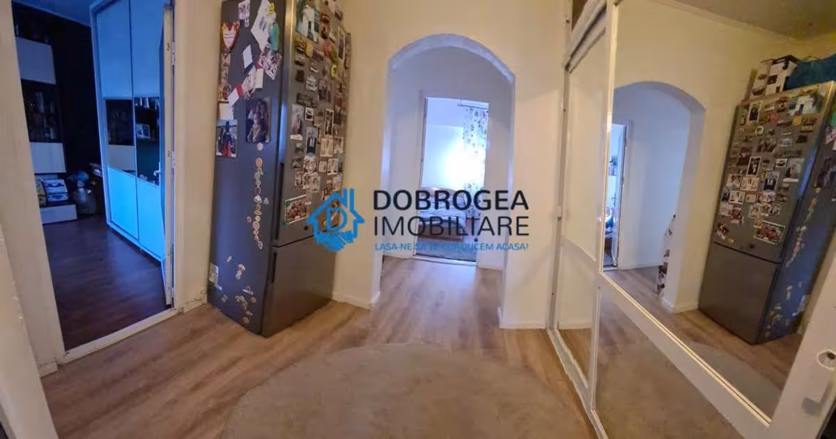 Apartament decomandat cu 3 camere în zona Babadag, Tulcea