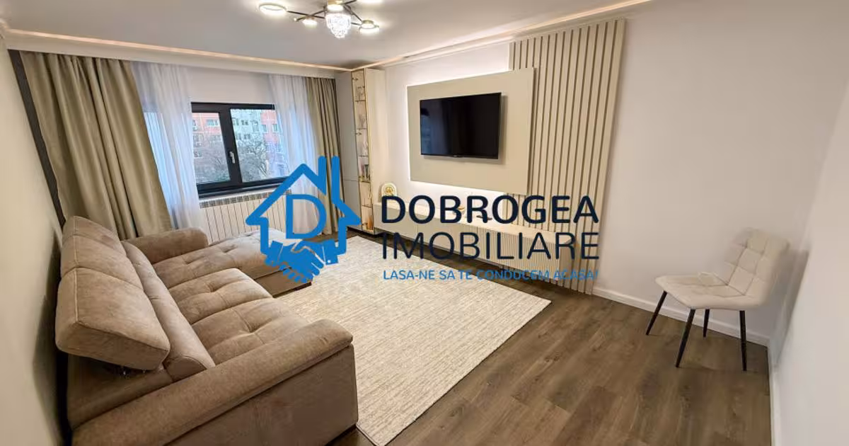 Apartament decomandat cu 3 camere în zona E3, Tulcea