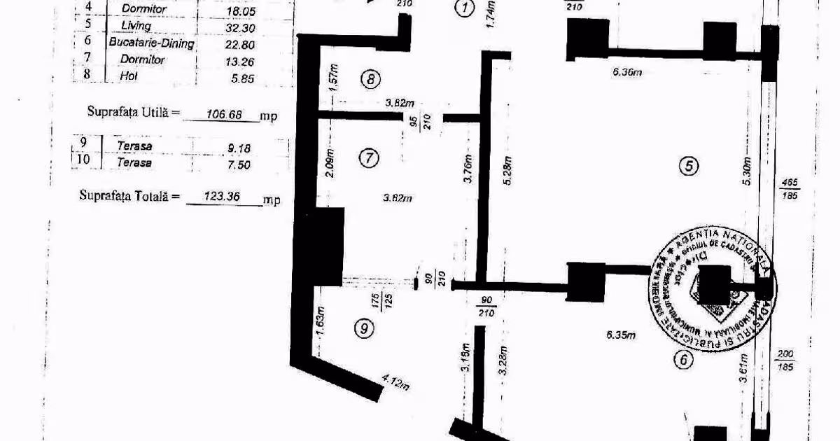 Apartament cu 3 camere în zona Ultracentral, Ultracentral