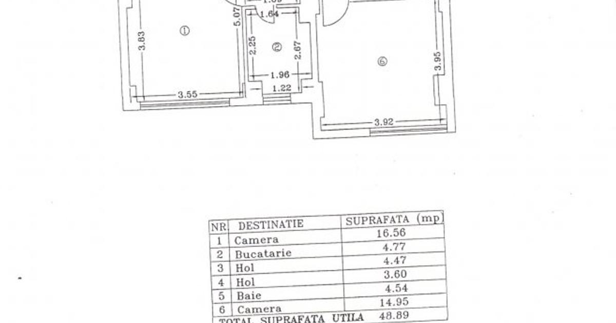 Apartament decomandat cu 2 camere în zona Universitate, Ultracentral