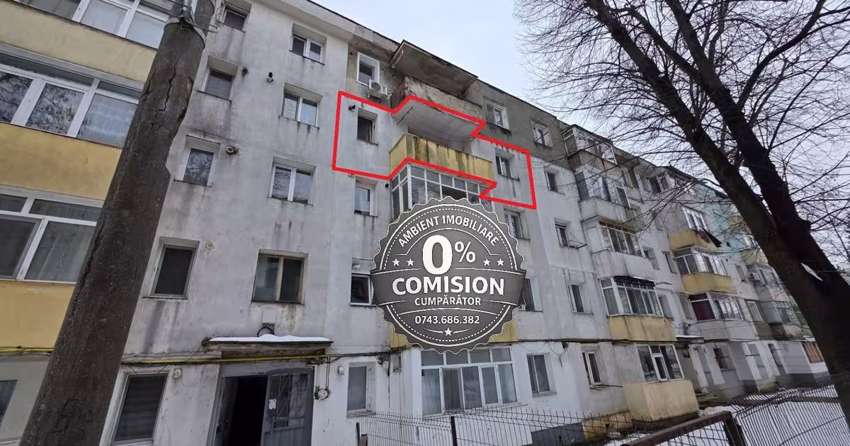 Apartament semidecomandat cu 2 camere în zona Kogălniceanu, Vaslui