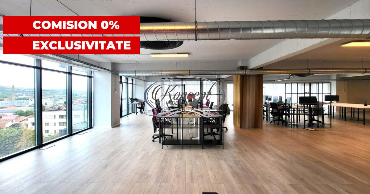 Birou 280.5 mp în zona Mărăști, Cluj-Napoca