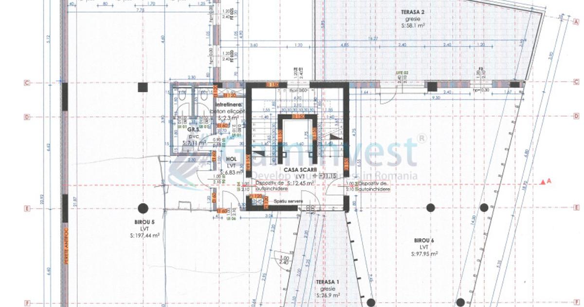 Birou 197.44 mp în zona Ultracentral, Oradea