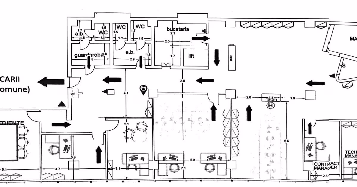 Birou 340 mp în zona Ultracentral, Timișoara