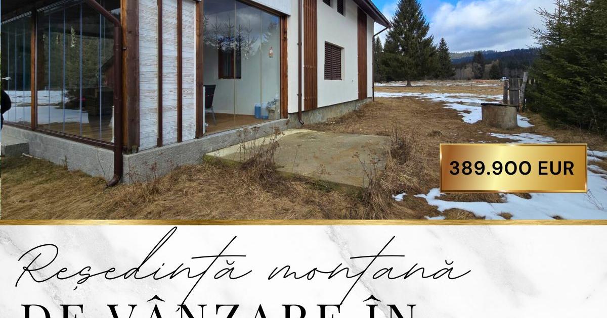 Casă cu 4 camere în Comandău