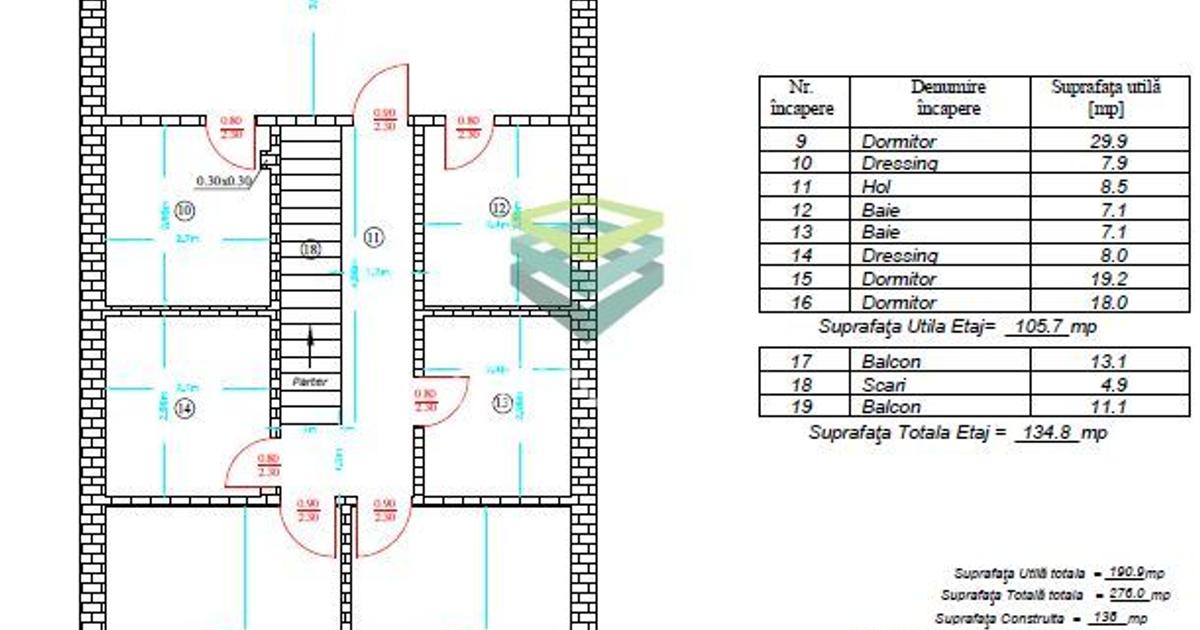 Casă cu 4 camere în Corbeanca