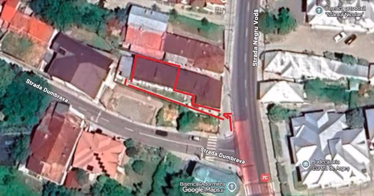 Casă cu 2 camere în zona Central, Curtea de Argeș