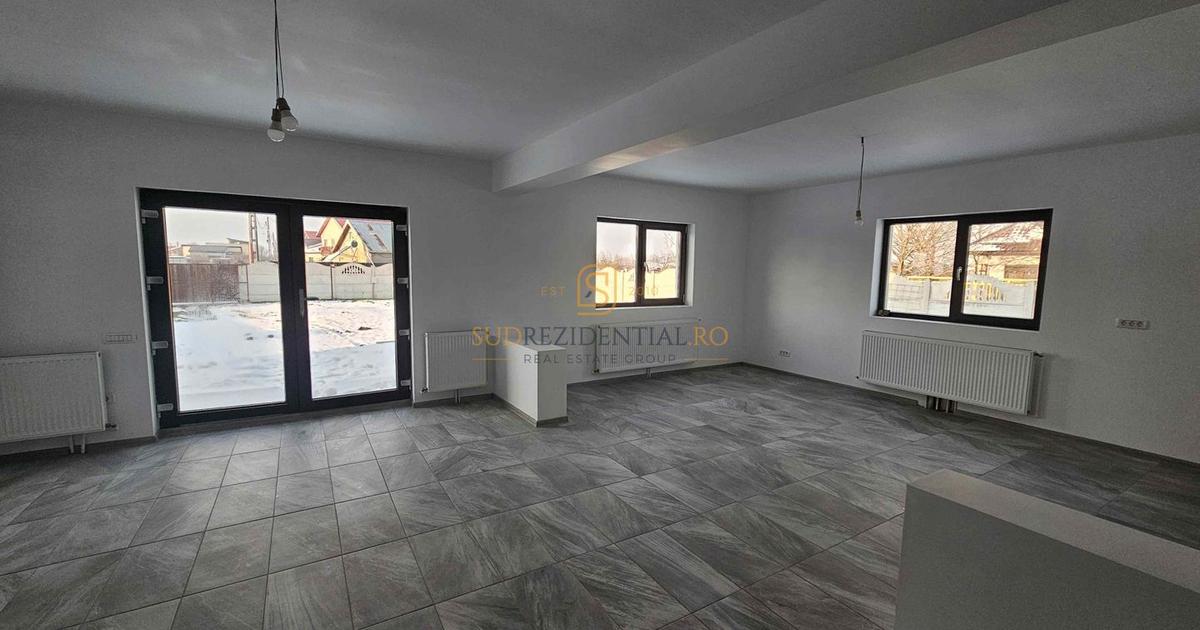 Casă individuală cu 4 camere în Adunații-Copăceni