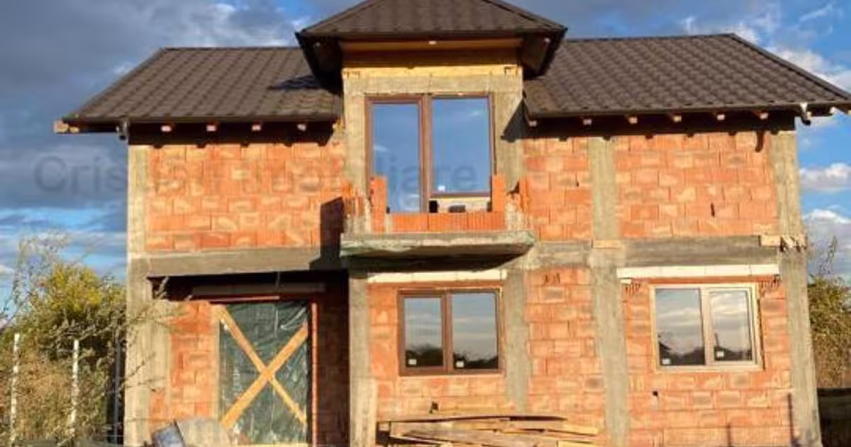 Casă individuală cu 3 camere în Cazasu