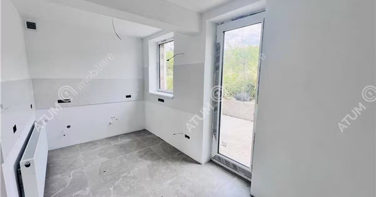 Casă individuală cu 4 camere în Cisnădioara