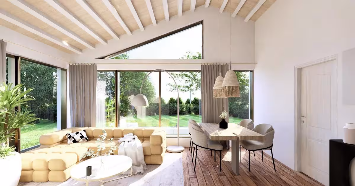 Casă individuală 75 mp cu 3 camere în Comana