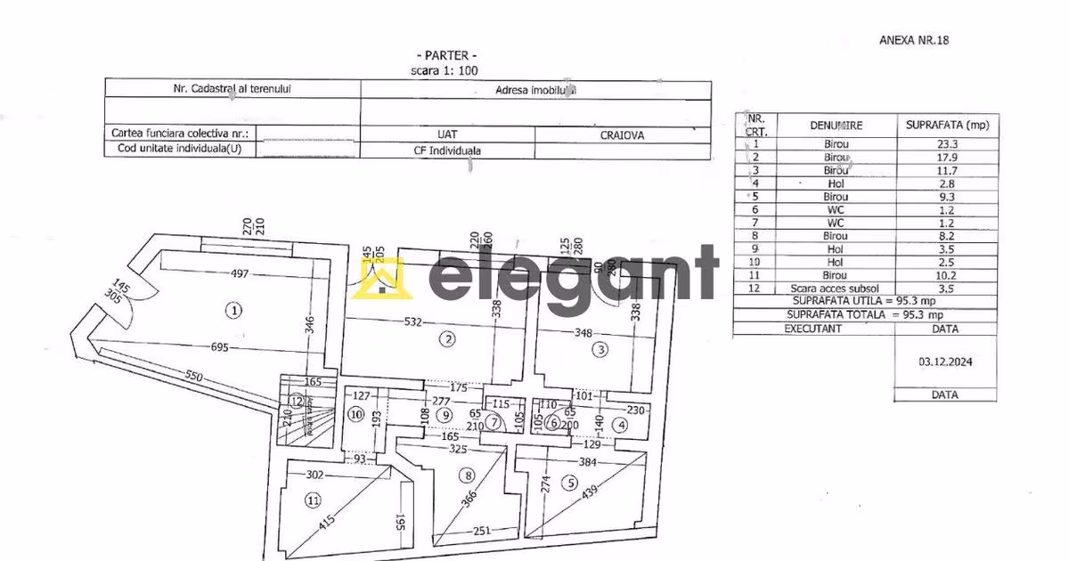 Casă individuală 435.8 mp cu 11 camere în zona Ultracentral, Craiova