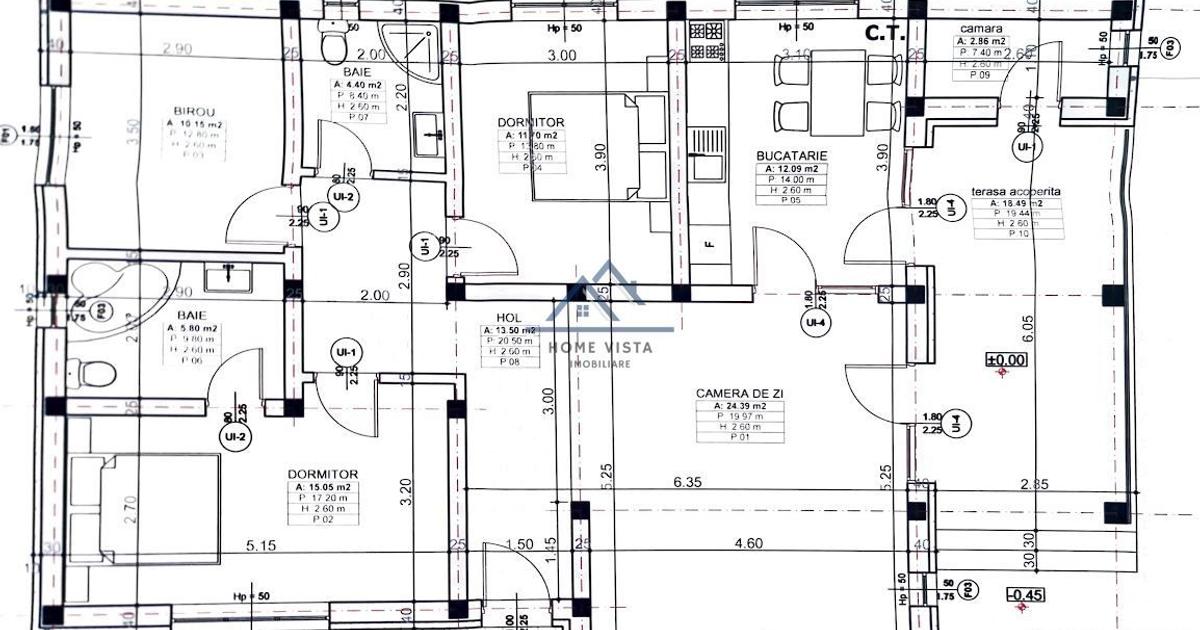 Casă individuală cu 4 camere în zona Exterior Sud, Curtea de Argeș