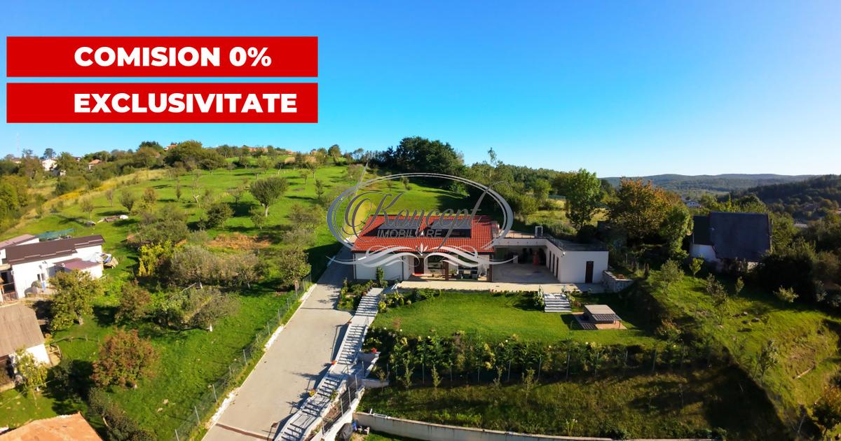 Casă individuală 230 mp cu 7 camere în Feleacu