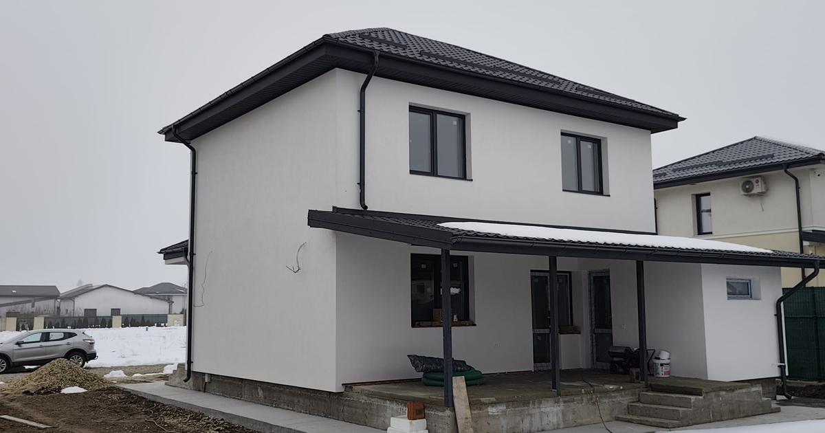 Casă individuală cu 4 camere în Gulia