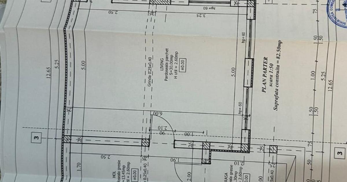 Casă individuală cu 3 camere în Gulia