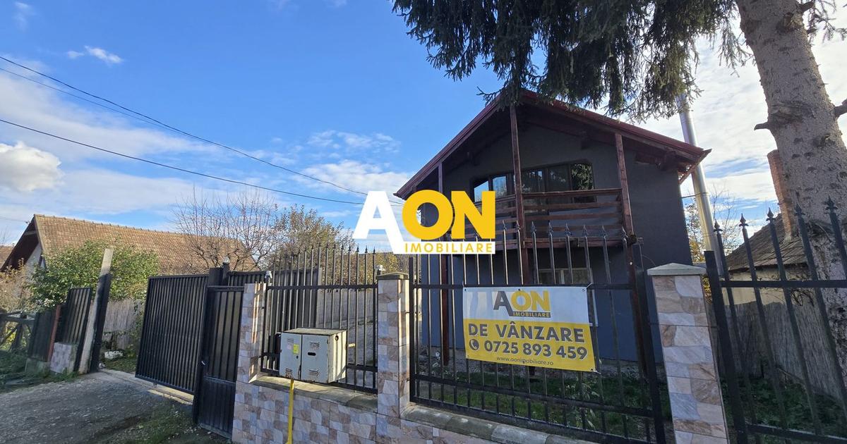 Casă individuală cu 4 camere în Gura Arieșului